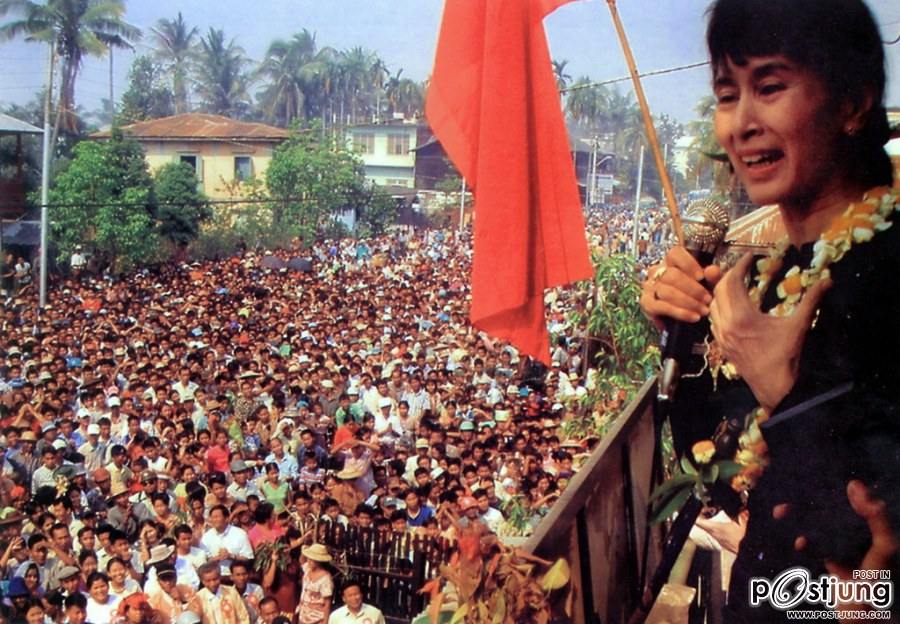 "อองชานชูจี ผู้หญิงท้าอำนาจ " ใน the lady หนังที่ อิงเรื่องจริง