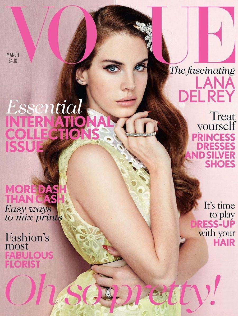 Lana Del Rey @ Vogue UK March 2012