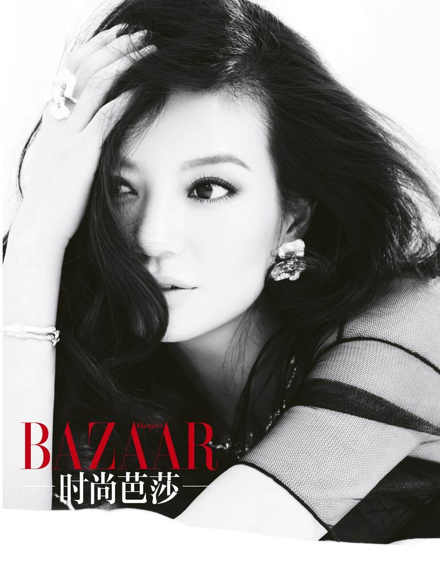 Zhao Wei & Huang Xiaoming @ Harper’s Bazaar China magazine February 2012