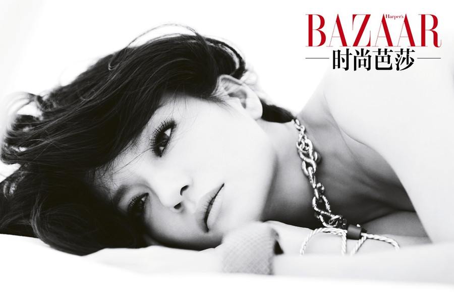 Zhao Wei & Huang Xiaoming @ Harper’s Bazaar China magazine February 2012