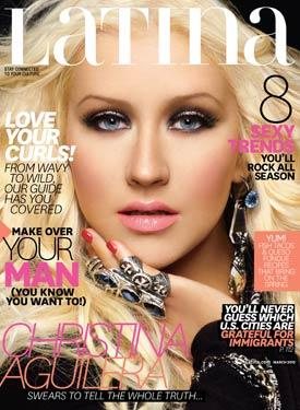 Christina Aguilera ให้กับนิตยสาร Latina Magazine