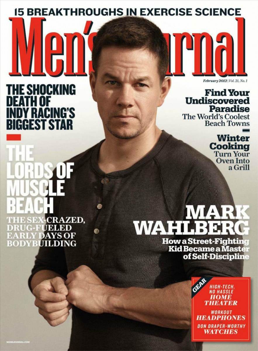 Mark Wahlberg @ Men's Journal US February 2012