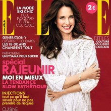 Andie macdowell @ Elle France February 2012