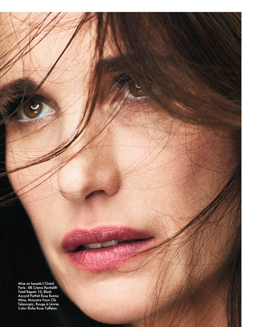 Andie macdowell @ Elle France February 2012