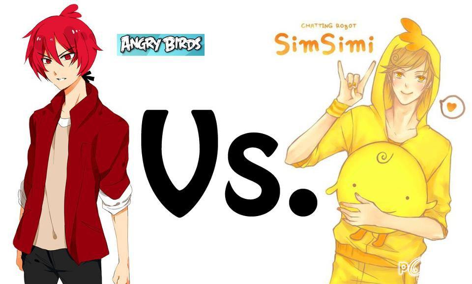 Angry Bird V.S Simsimi