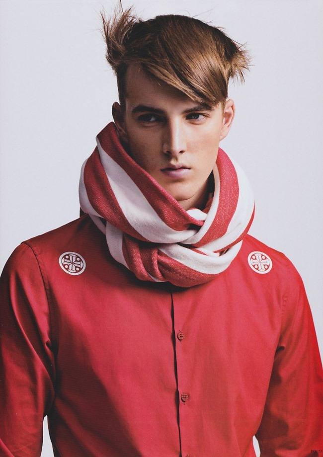 POPEYE MAGAZINE: James Smith in "Color-Box Phenomenon" by Photographer Junji Hata