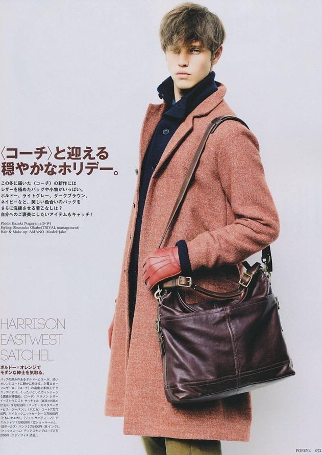 POPEYE MAGAZINE: Jake Cooper by Photographer Kazuki Nagayama