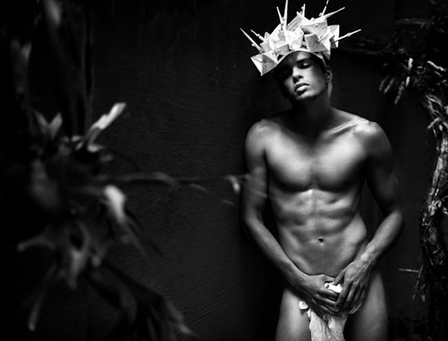 MASCULINE DOSAGE: Icaro Lima in "The Profane Garden" by Photographer Cesar Dutra