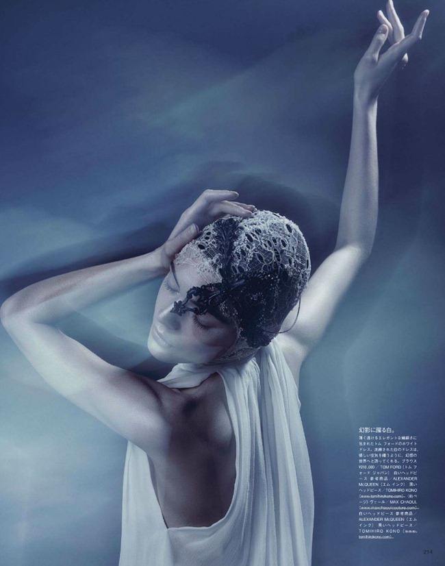 VOGUE JAPAN: Saskia de Brauw & Kinga Rajzak in "The Virgin Spring" by Photographer Solve Sundsbo