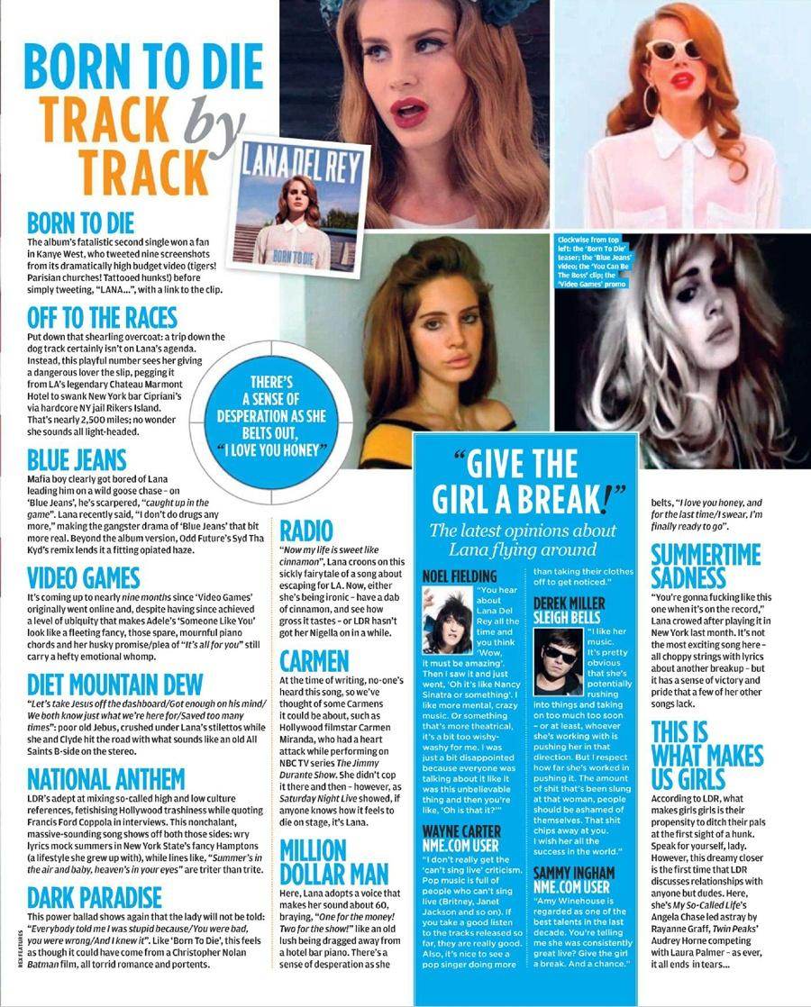 Lana Del Rey @ NME US January 2012