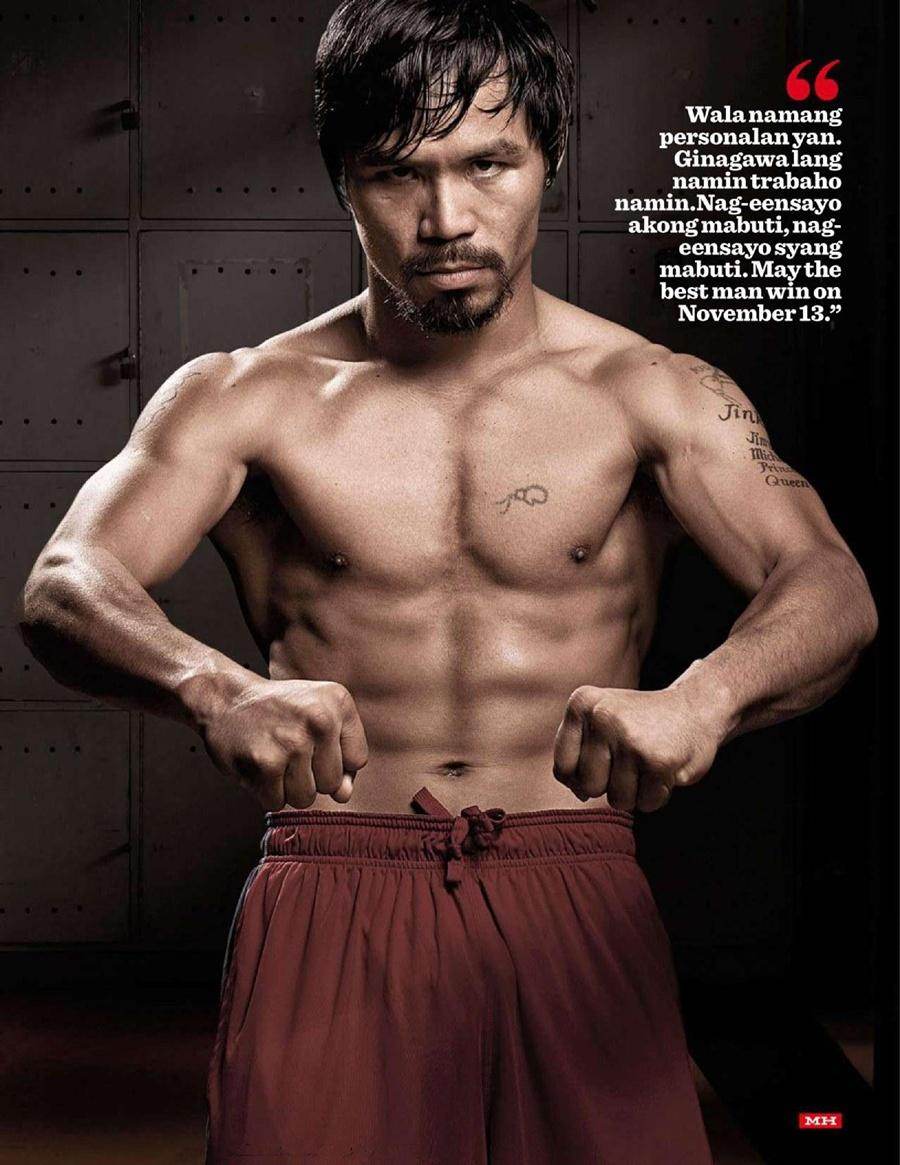 Manny Pacquiao @ Men's Health philippines November 2011
