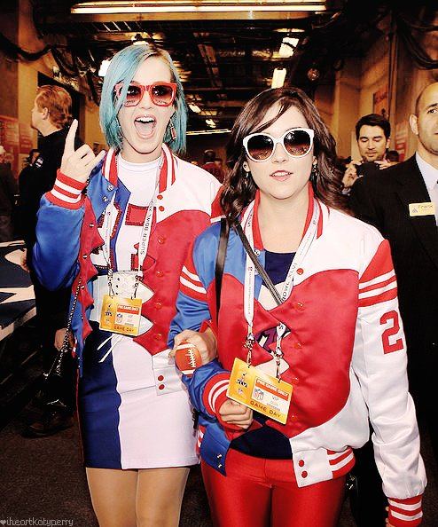 Katy Perry At the Super Bowl