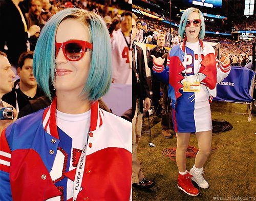 Katy Perry At the Super Bowl