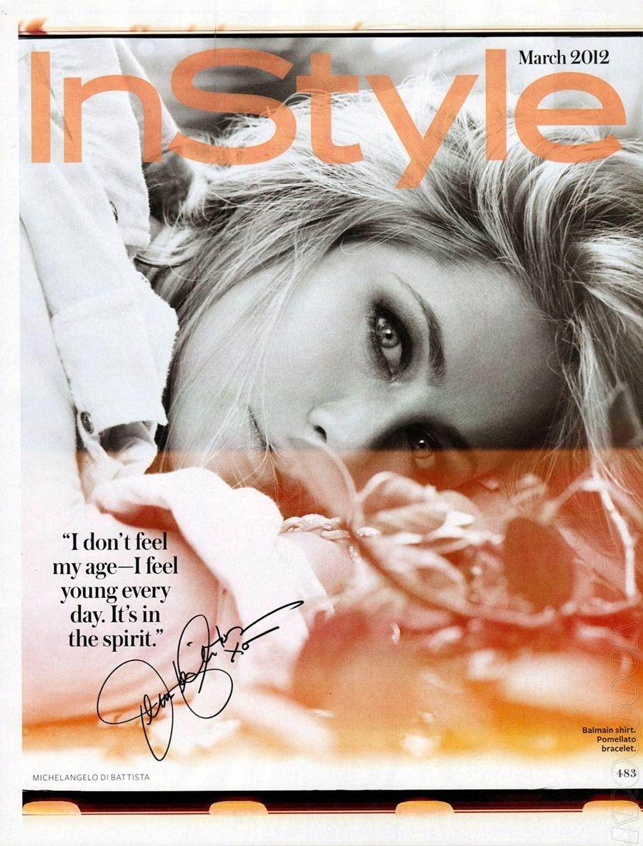 Jennifer Aniston @ InStyle US March 2012