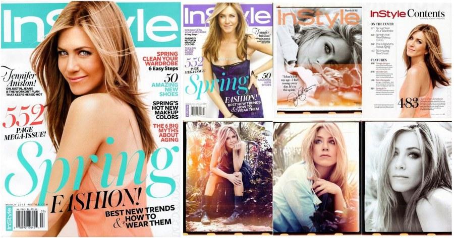Jennifer Aniston @ InStyle US March 2012