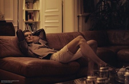 L'OFFICIEL HOMMES GERMANY: NIKOLA JOVANOVIC BY PHOTOGRAPHER PETER GEHRKE