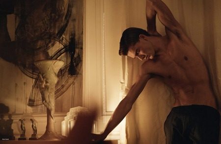 L'OFFICIEL HOMMES GERMANY: NIKOLA JOVANOVIC BY PHOTOGRAPHER PETER GEHRKE