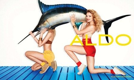 CAMPAIGN: LILY DONALDSON & SEAN O'PRY FOR ALDO SPRING 2011 BY PHOTOGRPAHER TERRY RICHARDSON