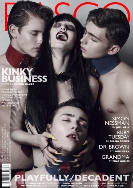 FIASCO MAGAZINE: KINKY BUSINESS BY PHOTOGRAPHER DAMON BAKER