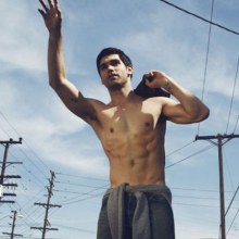 CARBON COPY MAGAZINE: JUSTIN GASTON IN  L.A. HEAT  BY PHOTOGRAPHER RENIE SALIBA