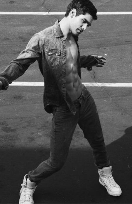 CARBON COPY MAGAZINE: JUSTIN GASTON IN "L.A. HEAT" BY PHOTOGRAPHER RENIE SALIBA