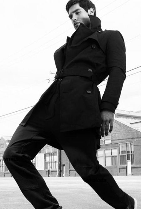 CARBON COPY MAGAZINE: JUSTIN GASTON IN "L.A. HEAT" BY PHOTOGRAPHER RENIE SALIBA