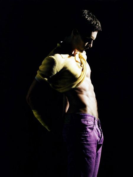 NUMERO HOMME: LUKA BADNJAR & VICTOR NYLANDER IN "POLYCHROME" BY PHOTOGRAPHER PIERRE DEBUSSCHERE