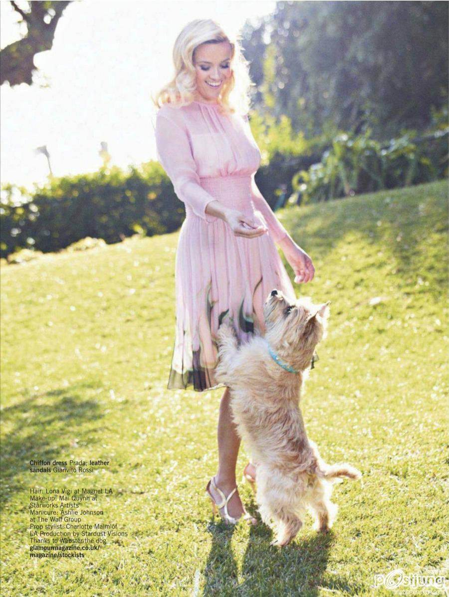 Reese Witherspoon @ Glamour UK March 2012