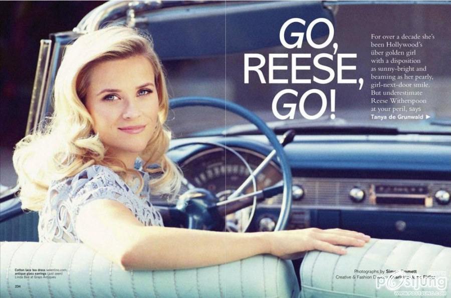 Reese Witherspoon @ Glamour UK March 2012