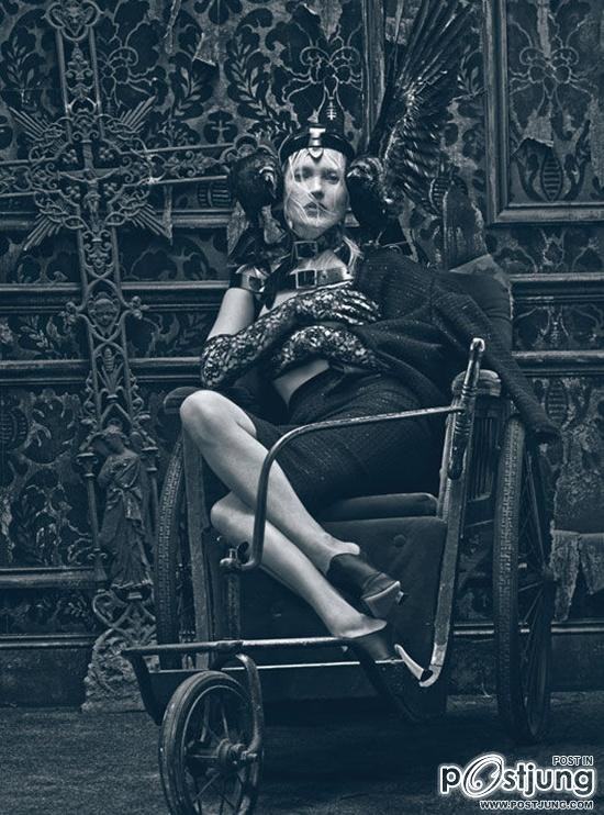 (Good Kate & Bad Kate) Kate Moss @ W Magazine March 2012