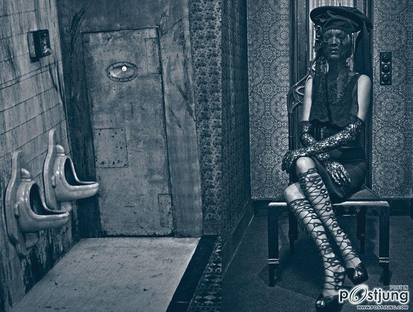 (Good Kate & Bad Kate) Kate Moss @ W Magazine March 2012