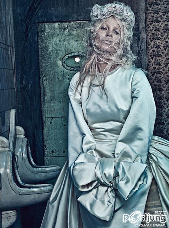 (Good Kate & Bad Kate) Kate Moss @ W Magazine March 2012