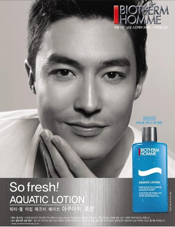 Daniel Henney @ Biotherm Homme Campaign