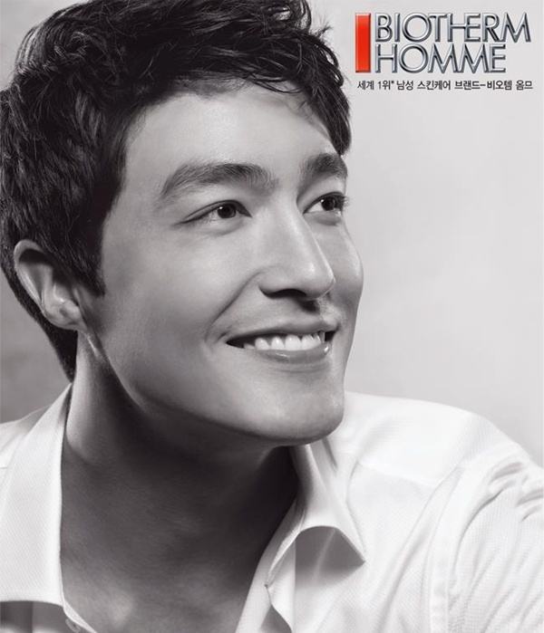 Daniel Henney @ Biotherm Homme Campaign