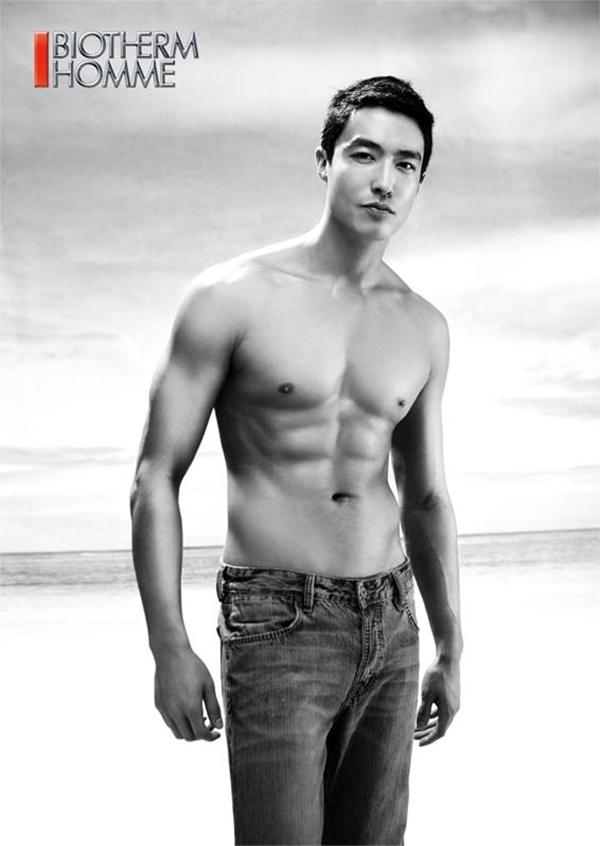Daniel Henney @ Biotherm Homme Campaign