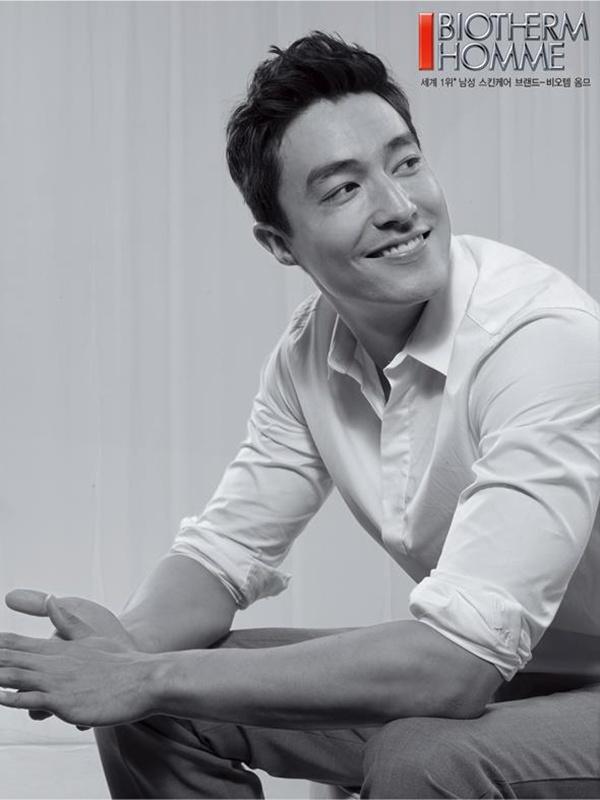 Daniel Henney @ Biotherm Homme Campaign