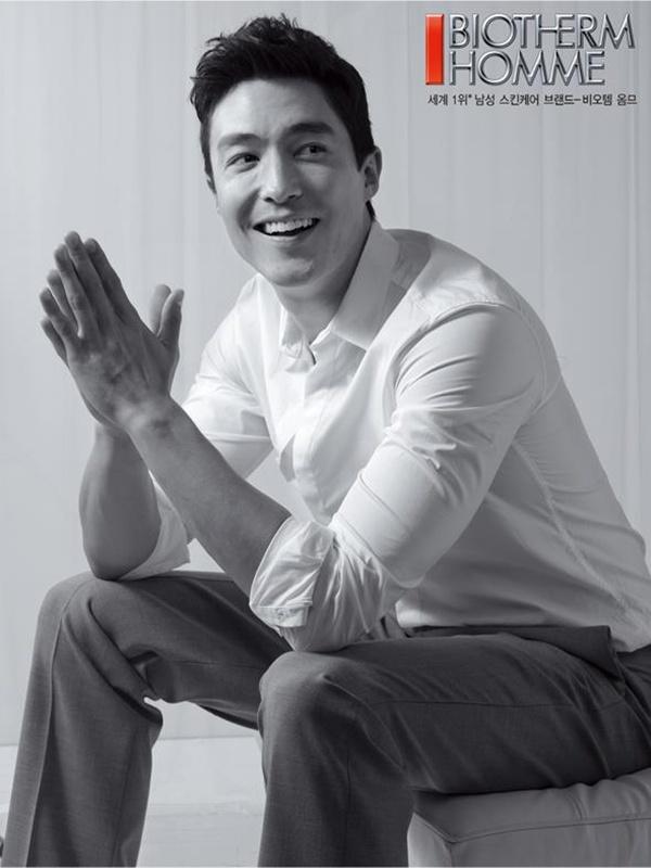 Daniel Henney @ Biotherm Homme Campaign