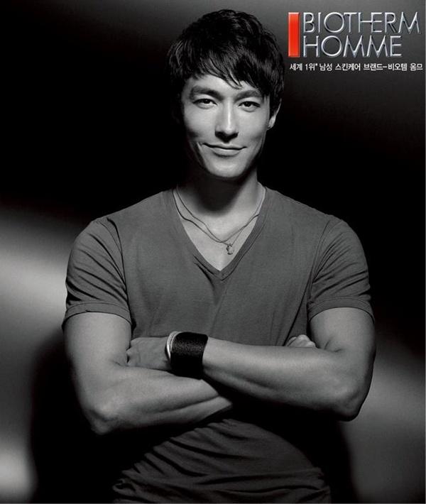 Daniel Henney @ Biotherm Homme Campaign