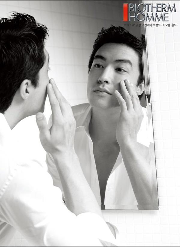 Daniel Henney @ Biotherm Homme Campaign
