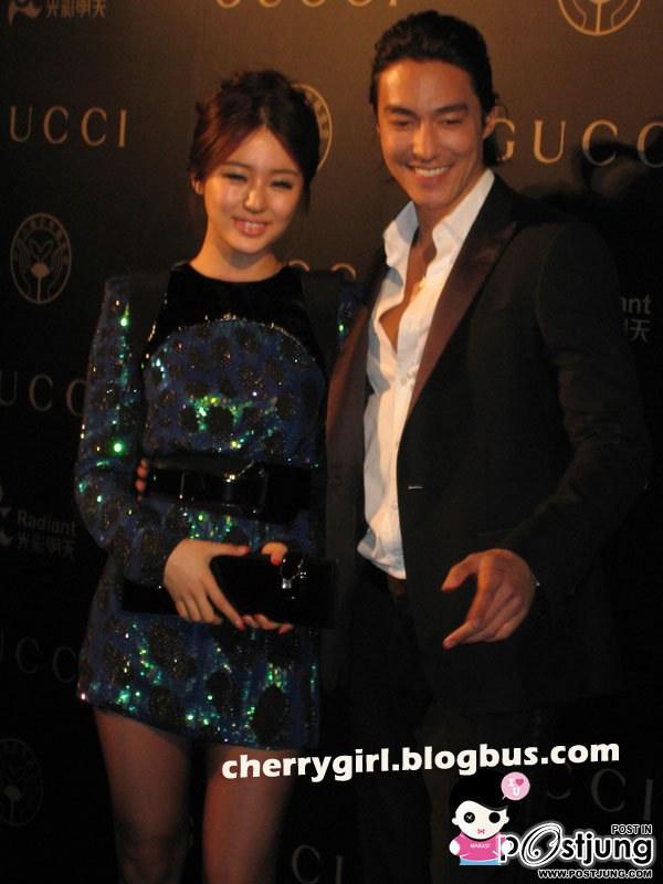 ยุนอึนฮเย (Yoon Eun Hye) ดาเนียล เฮนนี่ (Daniel Henney) ไปงานอีเว้นท์ Gucci ที่จีน