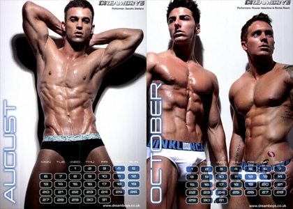 Dreamboys 2012 Calendar