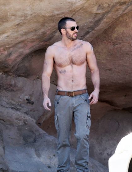 Chris Evan’s really sexy