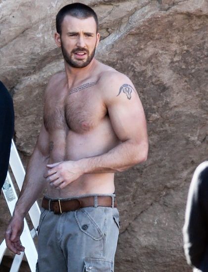 Chris Evan’s really sexy