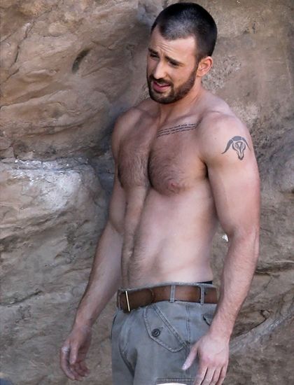 Chris Evan’s really sexy