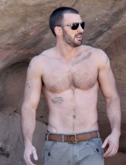 Chris Evan’s really sexy