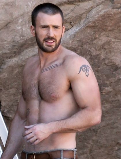 Chris Evan’s really sexy