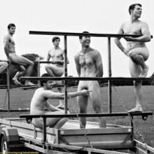 Hot English Rowers in art nude 2012 calendar