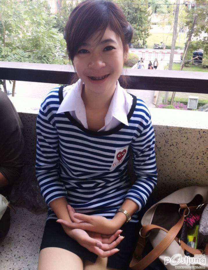 น้องโบว์ ปี 1 คณะวิทยาการจัดการ สาขา เศรษฐศาสตร์ธุ