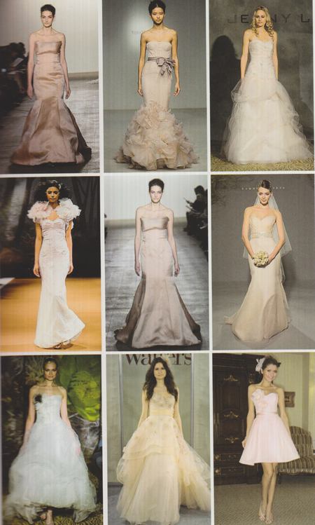 แฟชั่น ชุดเจ้าสาวเลิศ ๆ คอลเล็กชั่น Spring 2012