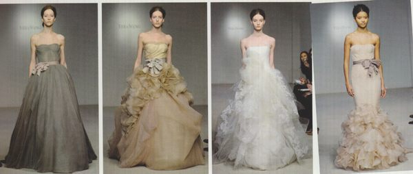 แฟชั่น ชุดเจ้าสาวเลิศ ๆ คอลเล็กชั่น Spring 2012